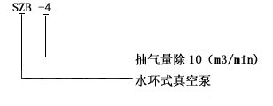 SZB真空泵型號(hào)
